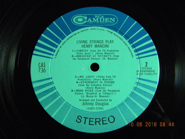 Living Strings : Play Henry Mancini (LP)