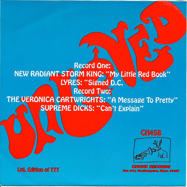 Various : Unloved - A Tribute To Arthur Lee & Love (7", Comp, Red + 7", Comp, Blu)