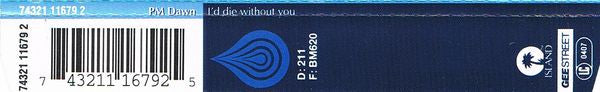 P.M. Dawn : I'd Die Without You (CD, Maxi)