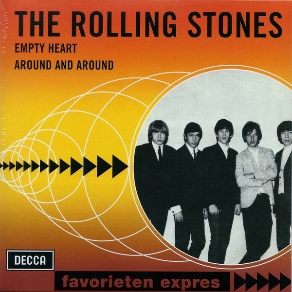 The Rolling Stones : Empty Heart / Around And Around (7", Single, Mono, Ltd, RE, RM)