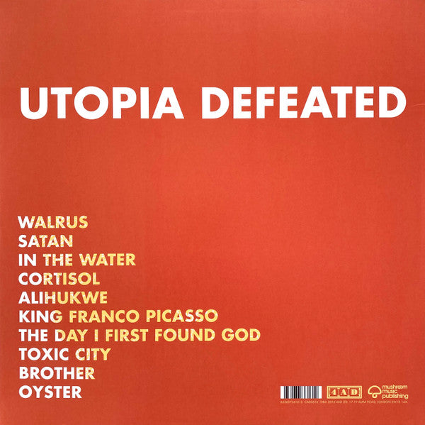 D.D Dumbo : Utopia Defeated (LP, Album, Ltd, Whi)