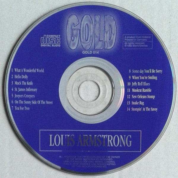 Louis Armstrong : Gold (CD, Comp)