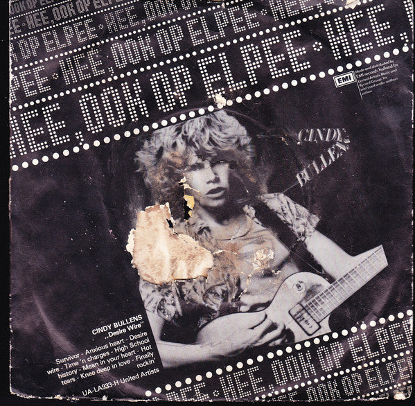 Cindy Bullens : High School History (7", Single)