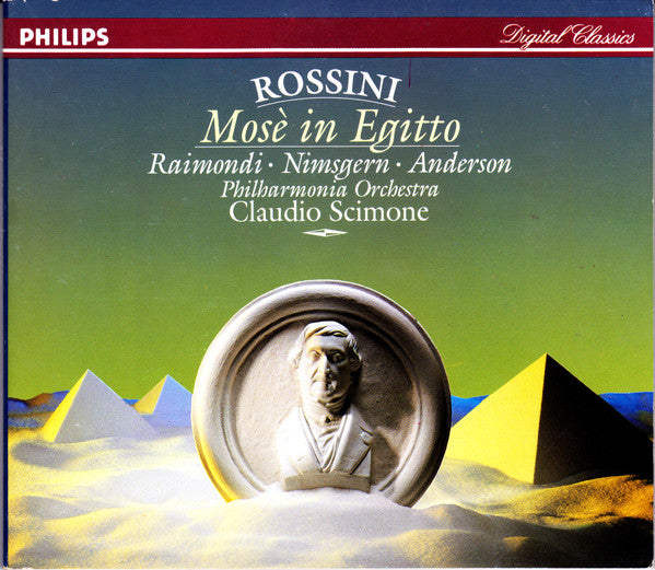 Rossini*, Raimondi*, Nimsgern*, Anderson*, Philharmonia Orchestra, Claudio Scimone : Mosè In Egitto (2xCD, RE, RM)