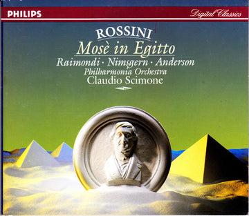 Rossini*, Raimondi*, Nimsgern*, Anderson*, Philharmonia Orchestra, Claudio Scimone : Mosè In Egitto (2xCD, RE, RM)