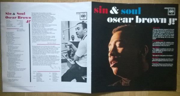 Oscar Brown Jr. : Sin & Soul (LP, Album, Mono, RE)