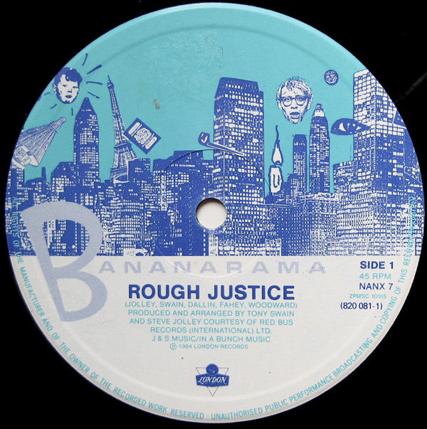 Bananarama : Rough Justice (12", Single)