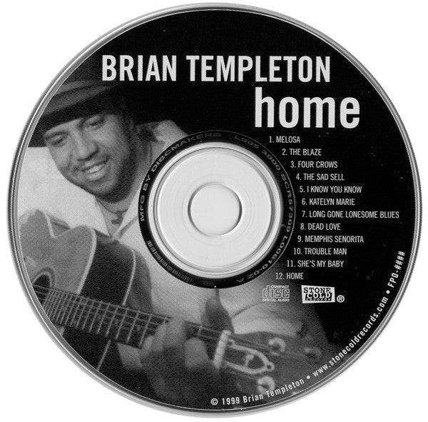 Brian Templeton : Home  (CD, Album)