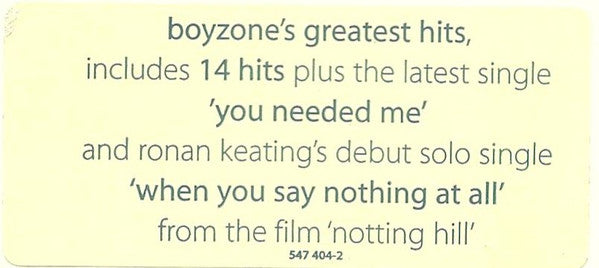 Boyzone : ...By Request (CD, Comp)