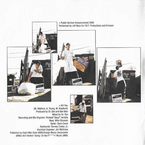 Eminem : The Marshall Mathers LP (CD, Album, UML)