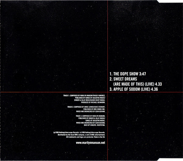 Marilyn Manson : The Dope Show (CD, Single)