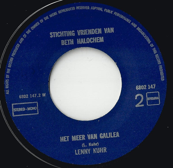 Lenny Kuhr : Zingt Voor Beth Halochem (7", Single)