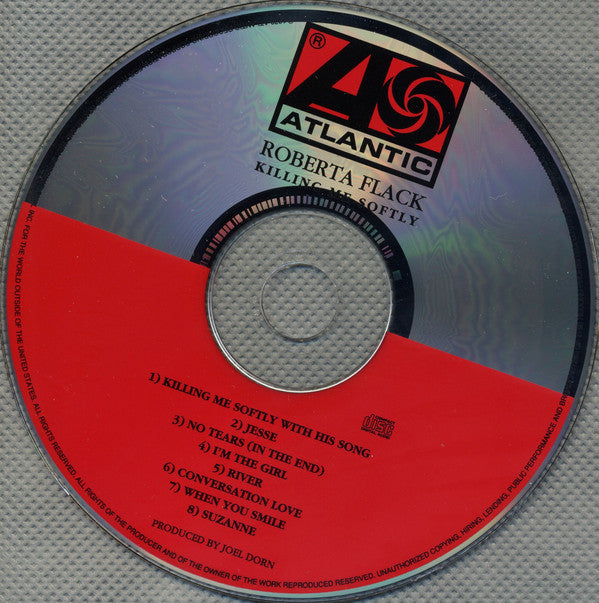 Roberta Flack : Killing Me Softly (CD, Album, RE, RM)