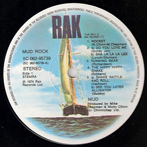 Mud : Mud Rock (LP, Album)