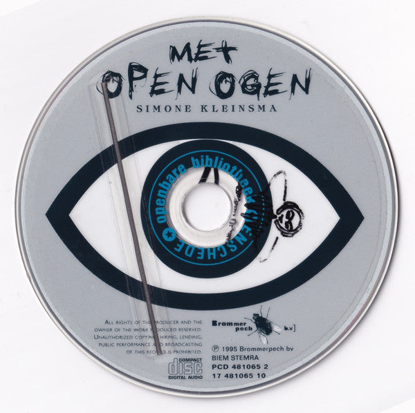 Simone Kleinsma : Met Open Ogen (CD, Album)