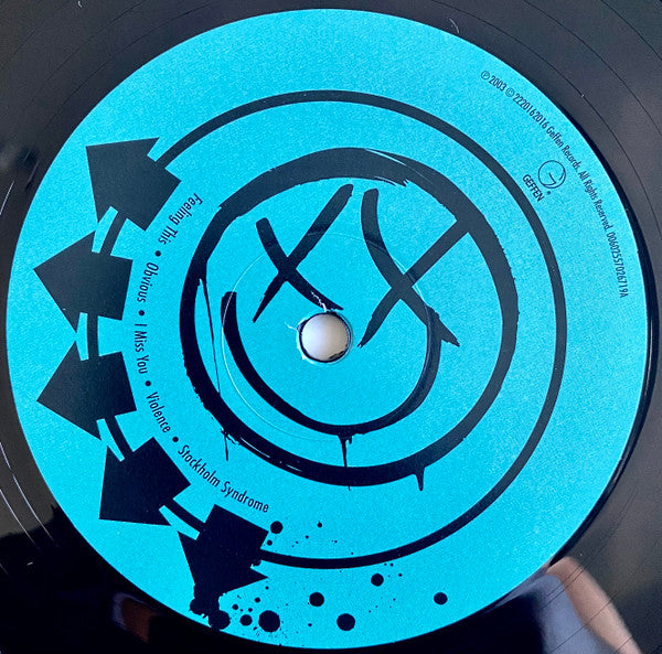 Blink-182 : Blink-182 (LP + LP, S/Sided, Etch + Album, RE, 180)