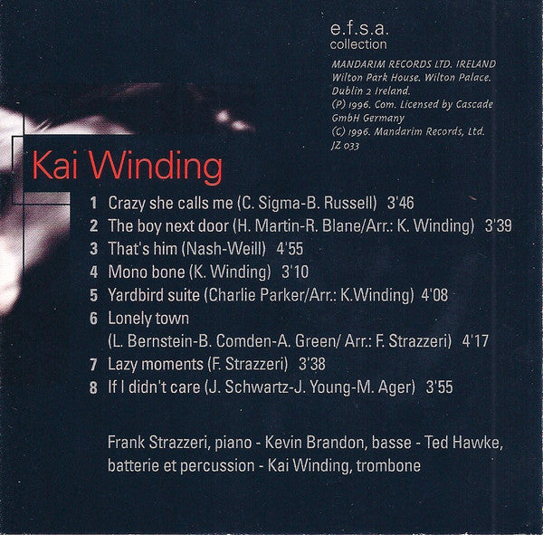 Kai Winding : Jazz Masters (100 Ans De Jazz) (CD, Album, RE)