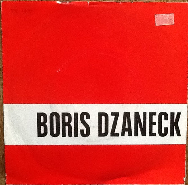 Boris Dzaneck : Garbage Can (7", Single)