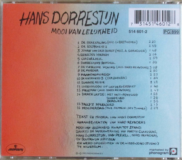 Hans Dorrestijn : Mooi Van Lelijkheid (CD, Album)