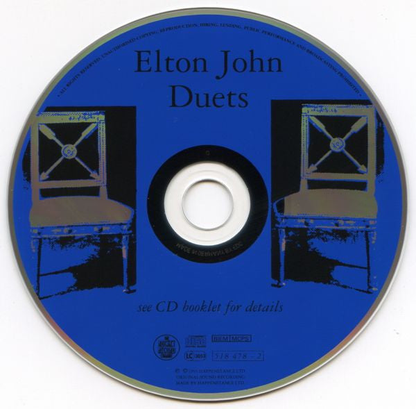Elton John : Duets (CD, Album, RE, RP, EDC)