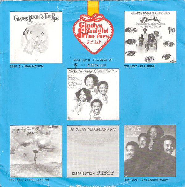 Gladys Knight And The Pips : I Feel A Song (In My Heart) (7", Single, RE)