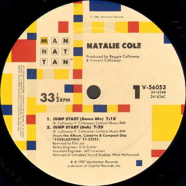 Natalie Cole : Jump Start (12")