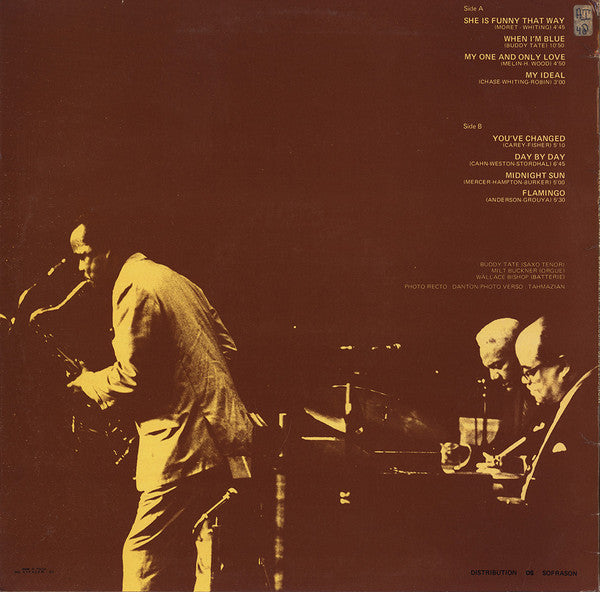 Buddy Tate - Milt Buckner : Midnight Slows (LP, Album)