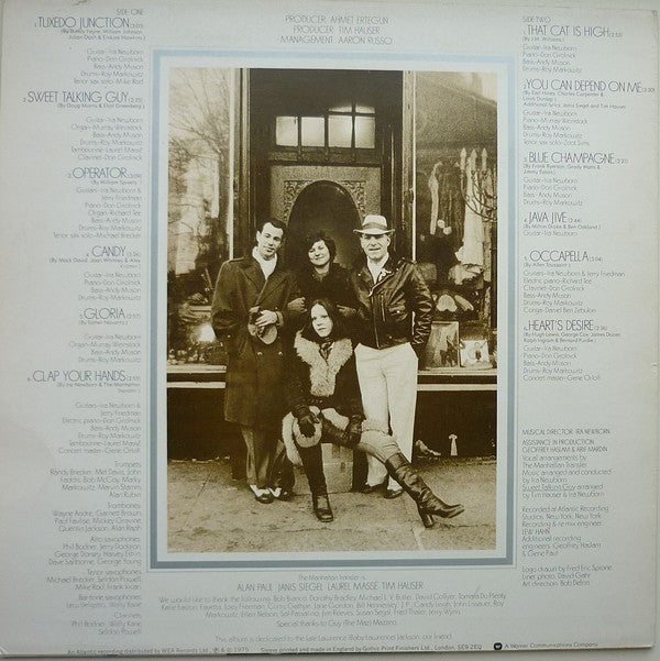 The Manhattan Transfer : The Manhattan Transfer (LP, Album)