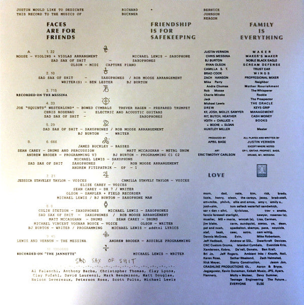 Bon Iver : 22, A Million (LP, Album + 12", Single + Ltd)