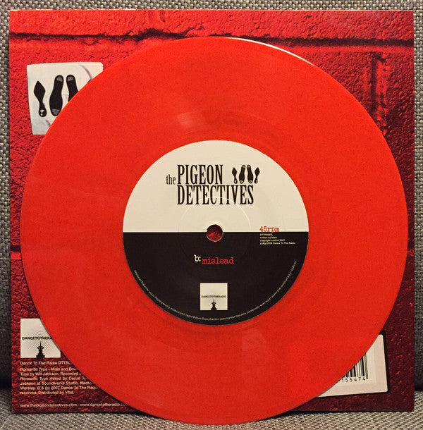 The Pigeon Detectives : Romantic Type (7", Single, Red)