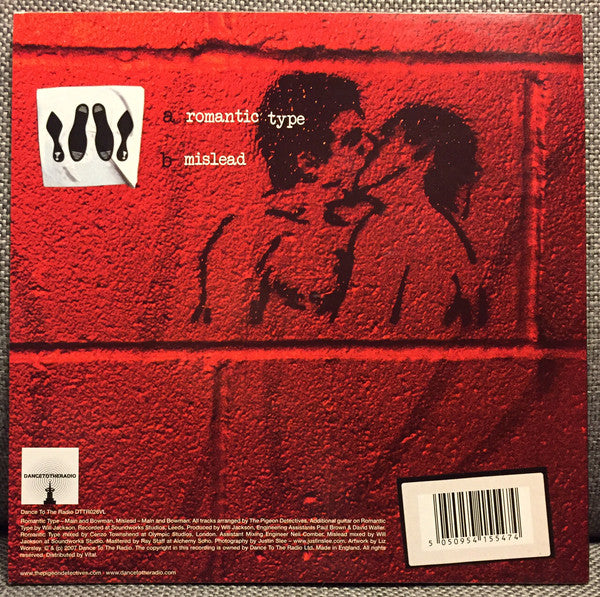 The Pigeon Detectives : Romantic Type (7", Single, Red)
