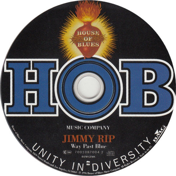 Jimmy Rip : Way Past Blue (CD, Album)