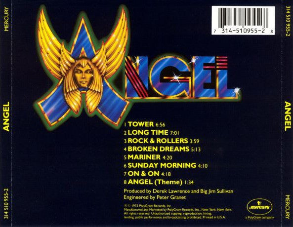 Angel (24) : Angel (CD, Album, RE, RP)