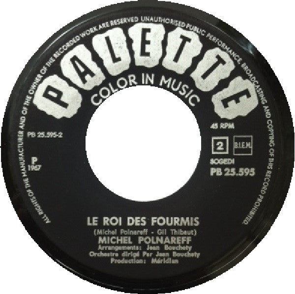 Michel Polnareff : Ame Caline / Le Roi Des Fourmis (7", Single)