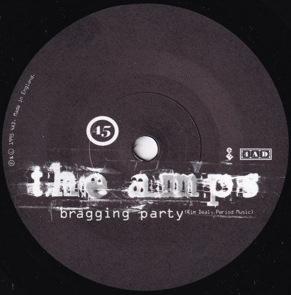 The Amps : Bragging Party (7", Promo)