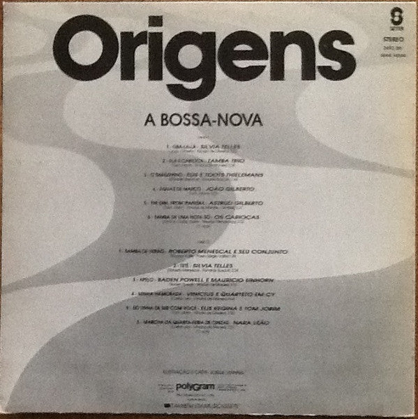 Various : Origens - A Bossa-Nova (LP, Comp)