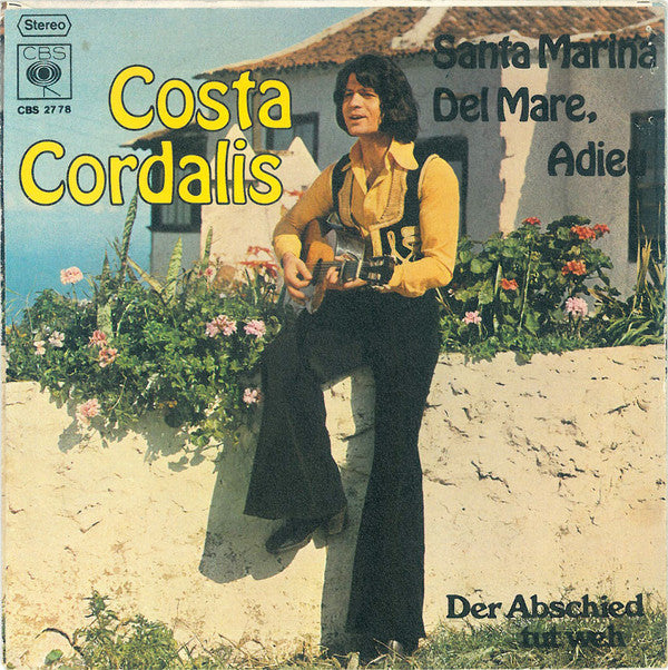 Costa Cordalis : Santa Marina Del Mare, Adieu (7", Single)