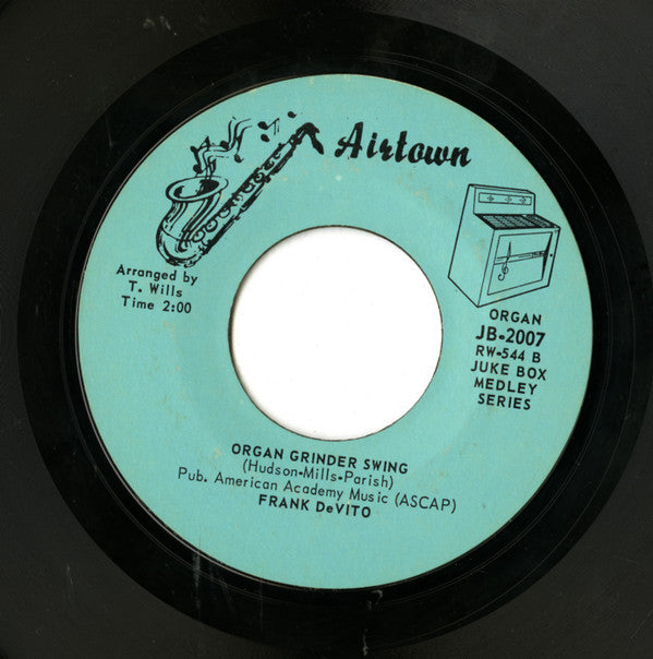 Frank DeVito (3) : Watch What Happens - Meditation / Organ Grinder Swing (7")