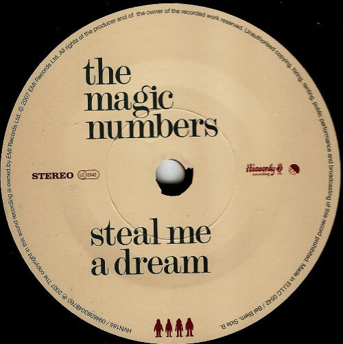 The Magic Numbers : This Is A Song (7", Single, Ltd, 1/2)