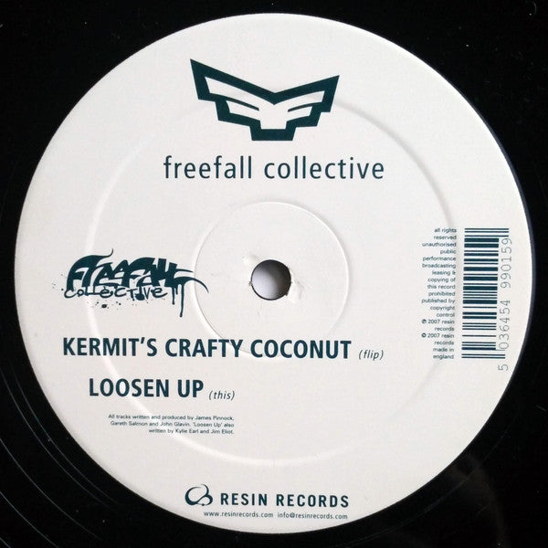 Freefall Collective : Kermit's Crafty Coconut / Loosen Up (12")