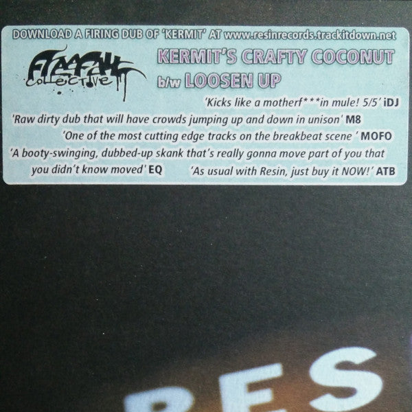 Freefall Collective : Kermit's Crafty Coconut / Loosen Up (12")