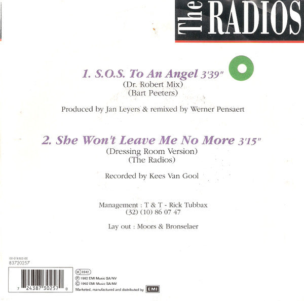 The Radios : S.O.S. To An Angel (7", Single)