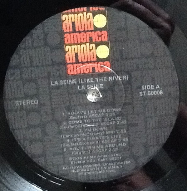 La Seine : Like The River (LP, Album, Win)