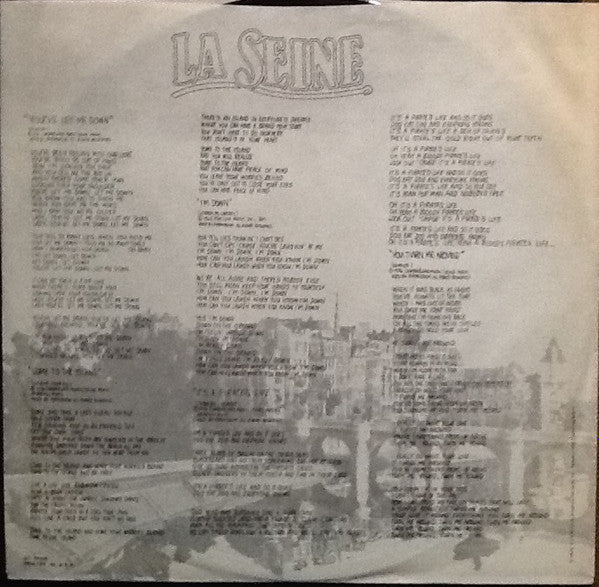 La Seine : Like The River (LP, Album, Win)