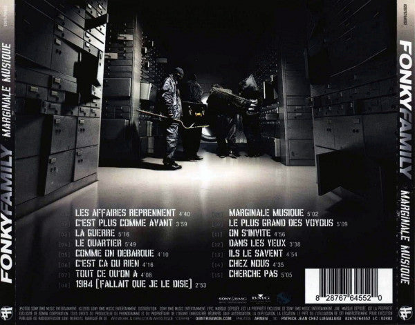 Fonky Family : Marginale Musique (CD, Album)