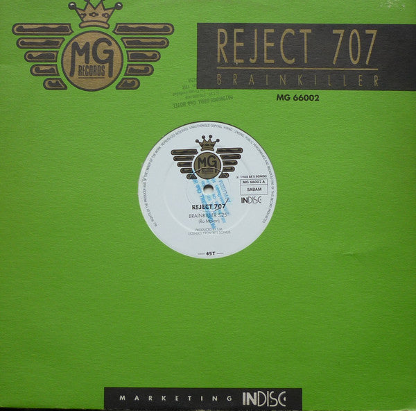 Reject 707 : Brainkiller (12")