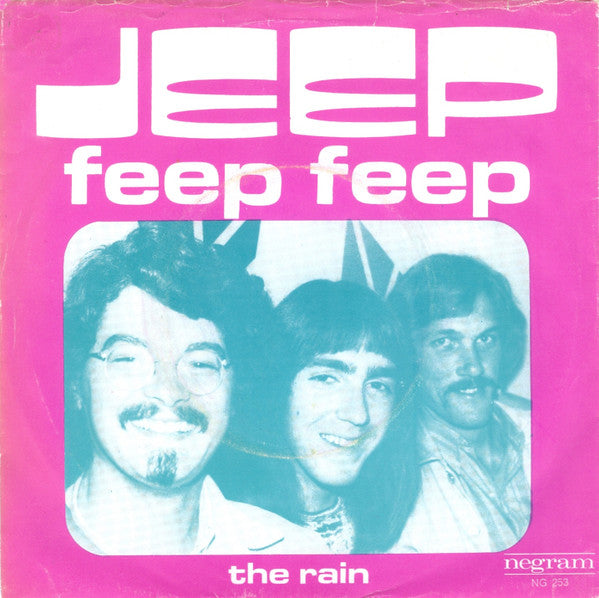 Jeep (7) : Feep Feep / The Rain (7", Single)