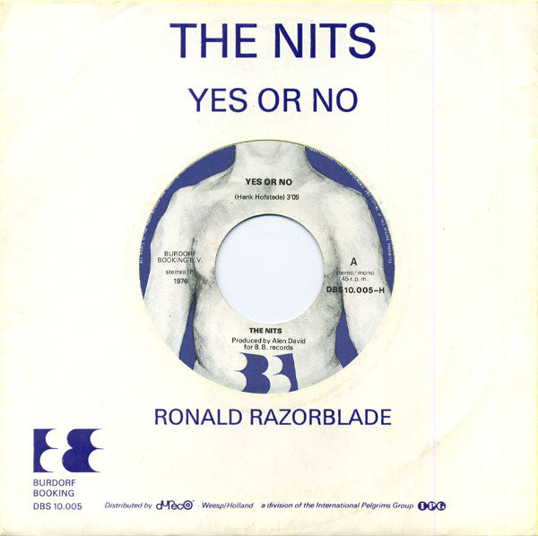 The Nits : Yes Or No (7", Single)