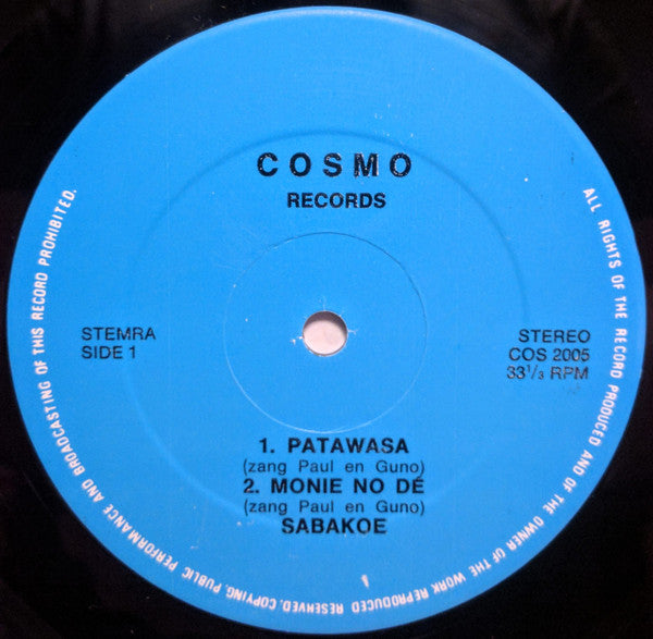 Sabakoe : Patawasa (12", MiniAlbum)