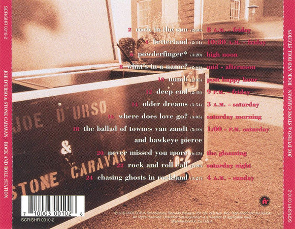 Joe D'Urso & Stone Caravan : Rock And Roll Station (CD, Album)